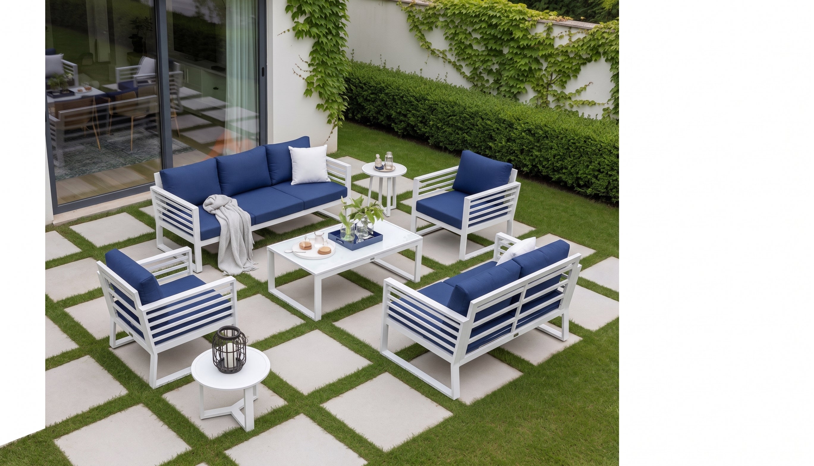 Premium Metal Patio Furniture Set