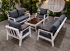 Modern Five-Piece Outdoor Seating Set