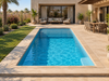 Modern Rectangular Fiberglass Swimming Pool