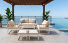 Contemporary Outdoor Modular Seating Set