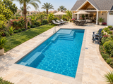 Modern Rectangular Fiberglass Swimming Pool