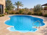 Freeform Fiberglass Swimming Pool